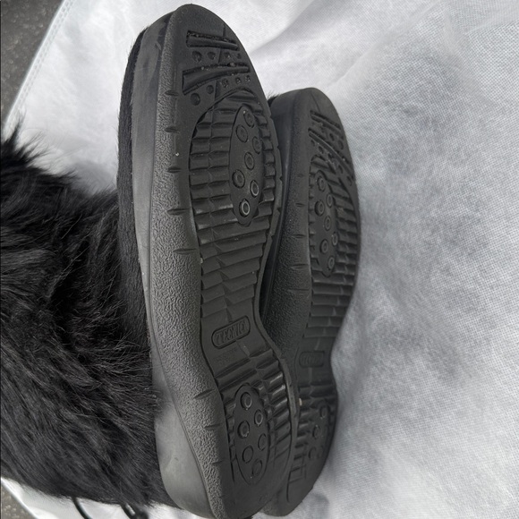 Tecnica Black Fur Apres Ski Snow Boots - Picture 4 of 5